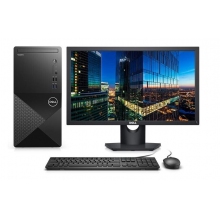 戴爾（DELL）Vostro5890 全新11代酷睿處理器 高性能商用辦公制圖游戲臺(tái)式電腦主機(jī)I5-11400 8G 256G+1T加24英寸顯示器